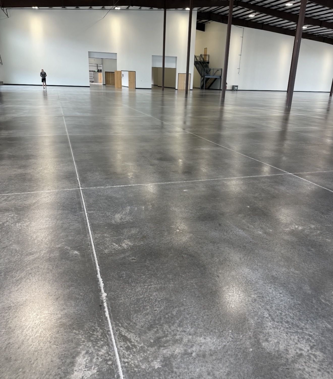 Large commercial polished floor warehouse Adelaide South Australia